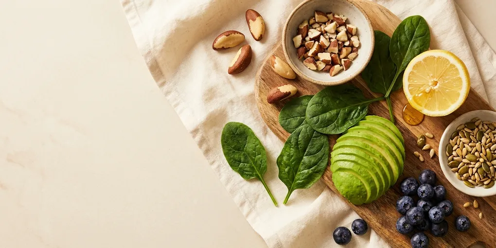 Castanha-do-pará, vegetais e alimentos ricos em selênio para apoiar a tireoide